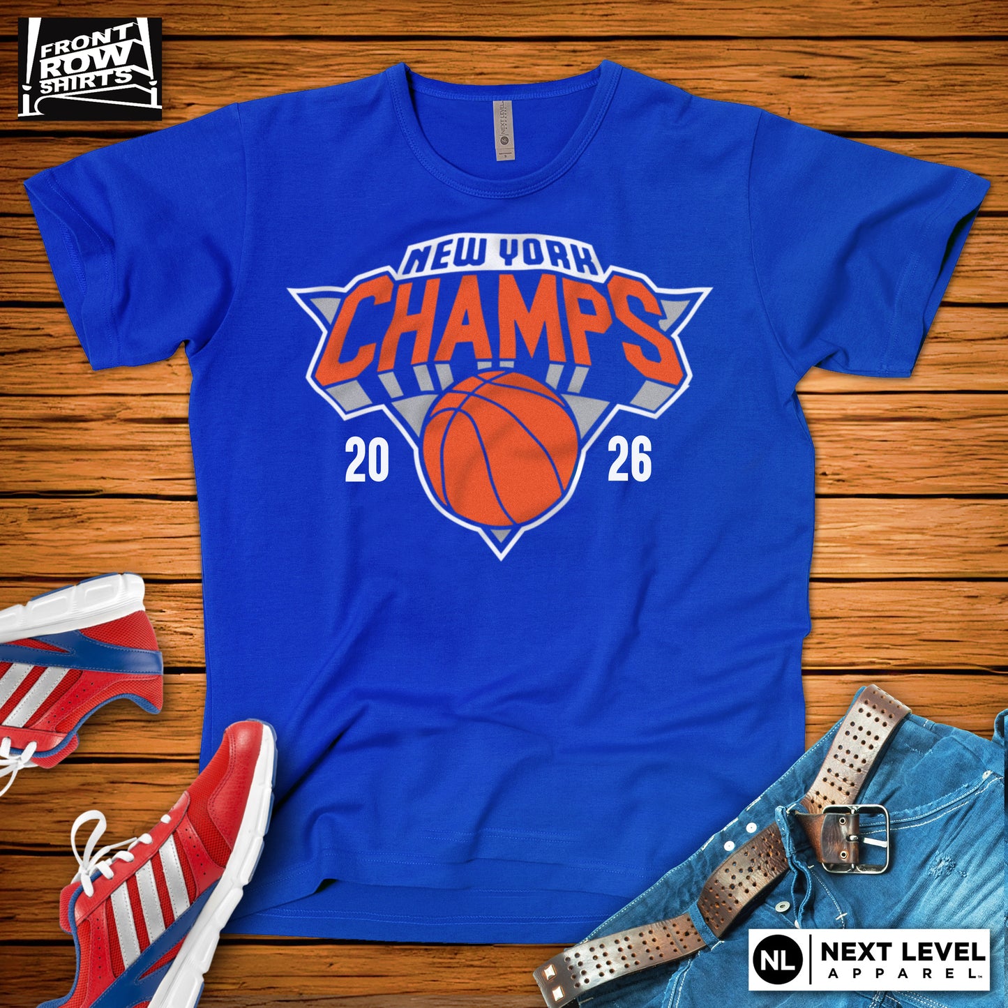 New York Basketball 2026 Championship T-Shirt