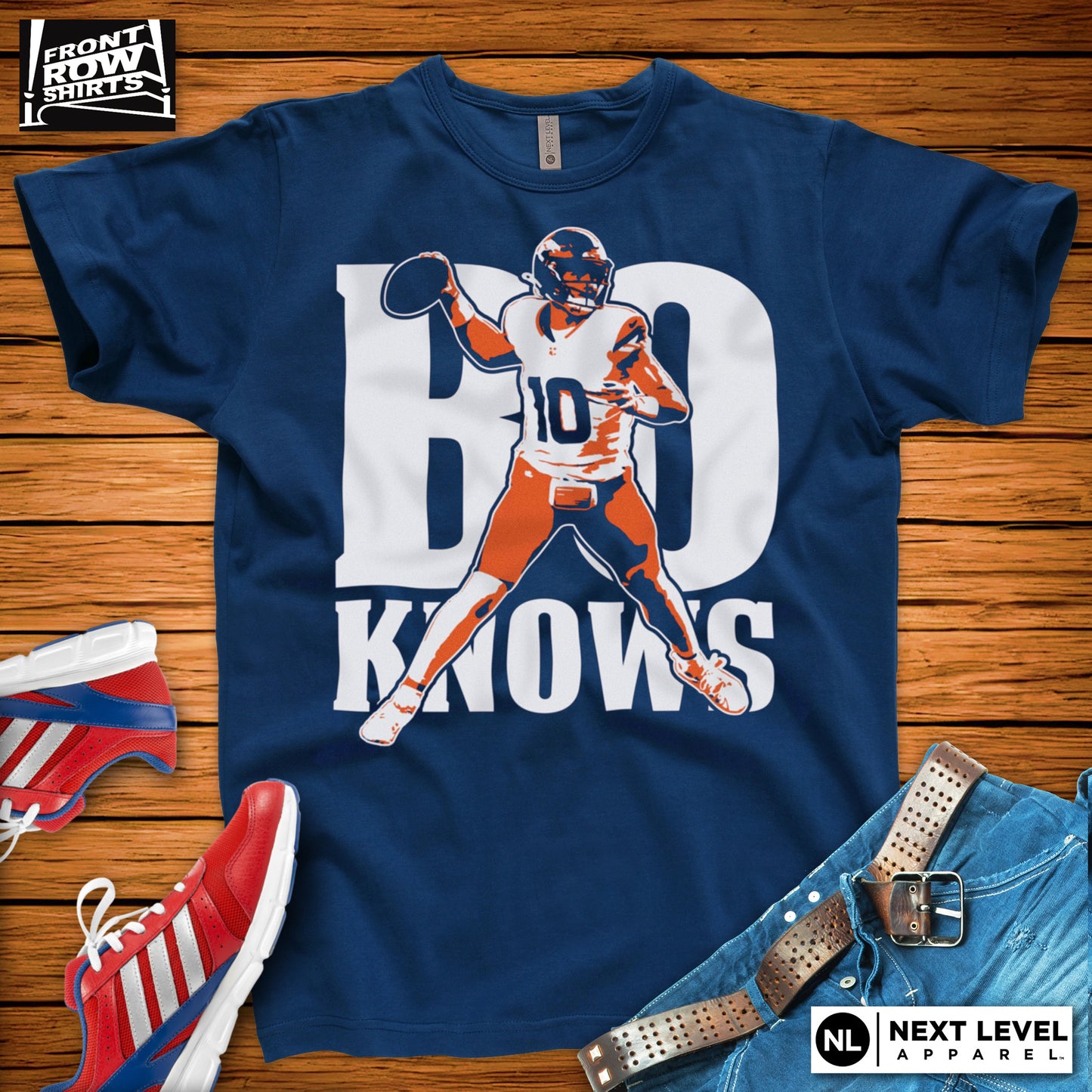 Denver Footabll Bo Nix "Bo Knows" T-Shirt