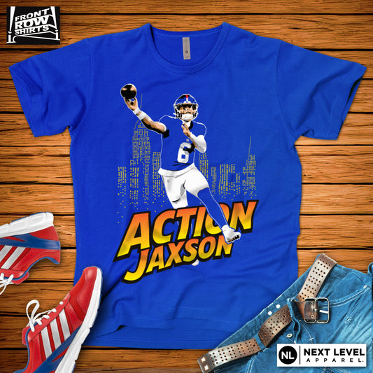 New York Football Jaxson Dart "Action Jaxson" T-Shirt