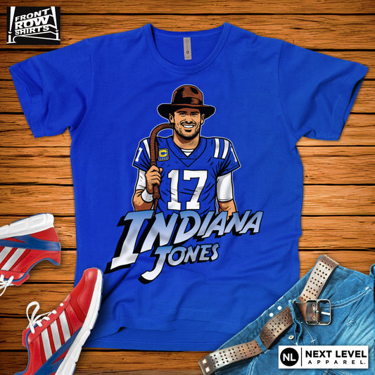 Indianapolis Football Daniel Jones "Indiana Jones" T-Shirt
